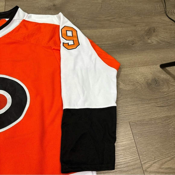 Adidas Philadelphia Flyers NHL Orange Home Jersey W/ Fight Strap Carter Hart #79 - Picture 5 of 12